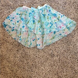 Danz N Motion Girls Floral Dance Skirt